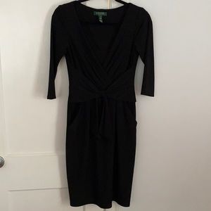 Ralph Lauren 3 quarter sleeve midi dress